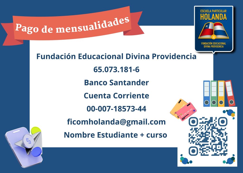 Cartel de egresados para contador con ilustraciones coloridas